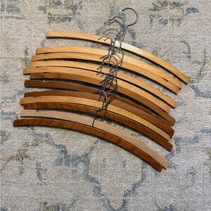 Set of Wooden Hangers